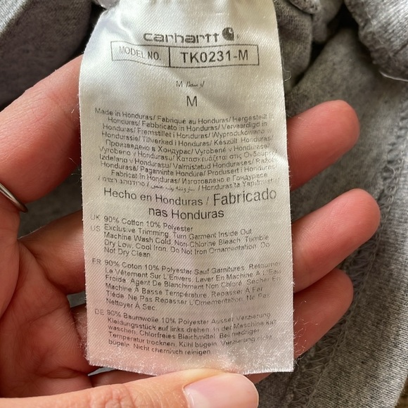 Carhartt Loose Fit Heavyweight Long Sleeve Men’s M Graphic Shirt Logo Gorpcore - Picture 4 of 13